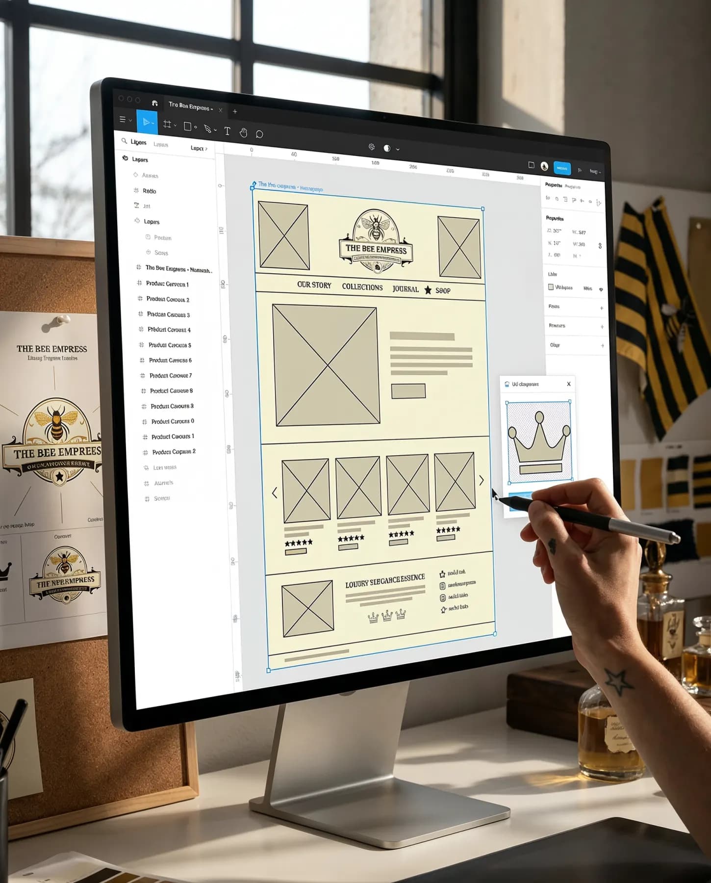 The Bee Empress Branding 2