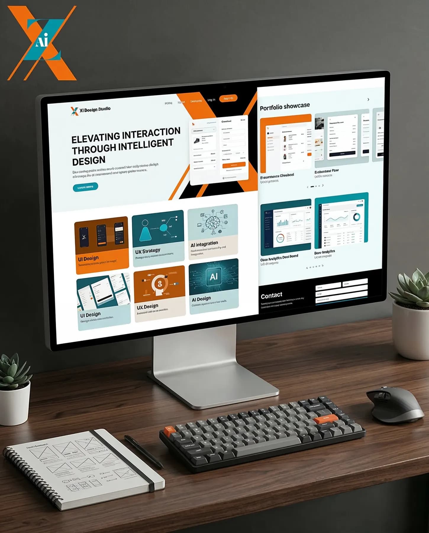 Zevnix AI Brand Identity 1